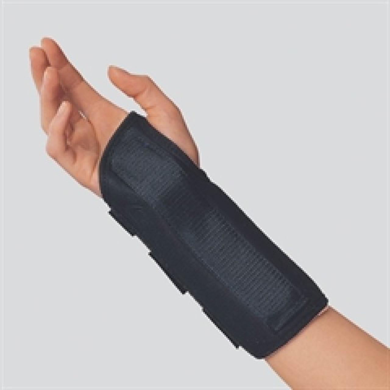 EA/1 OTC 8" MAXIMUM WRIST SPLINT X-SMALL  (4.5"-6.5") RIGHT SIDE BLACK LATEX-FREE