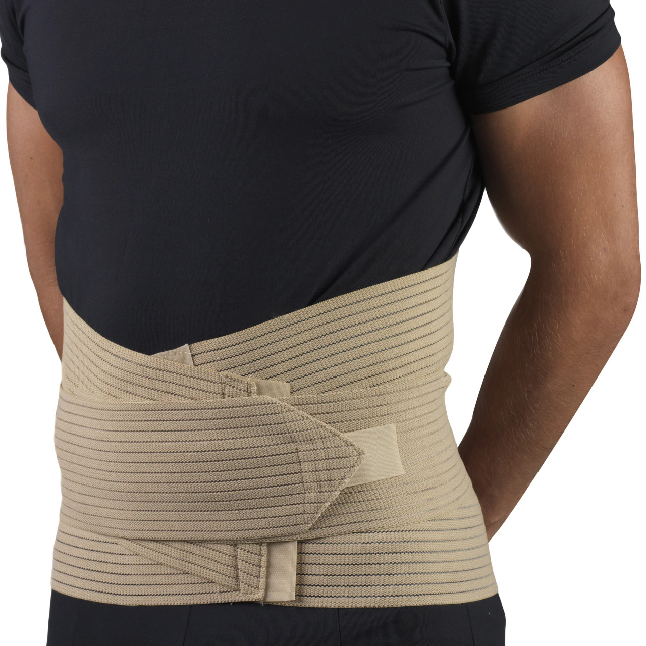 2893 - EA/1 OTC MEDIUM LUMBOSACRAL SUPPORT W/ ABDOMINAL UPLIFT 7" FRONT & 12" BACK ELASTIC BELT SIZES: S-2XL