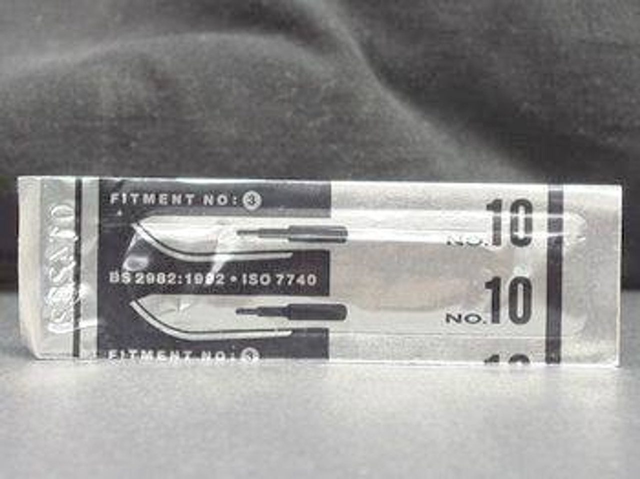 AMG 560-1010 Sterile Surgical Scalpel Blade Only #10 Stainless Steel (560-1010) 100/bx