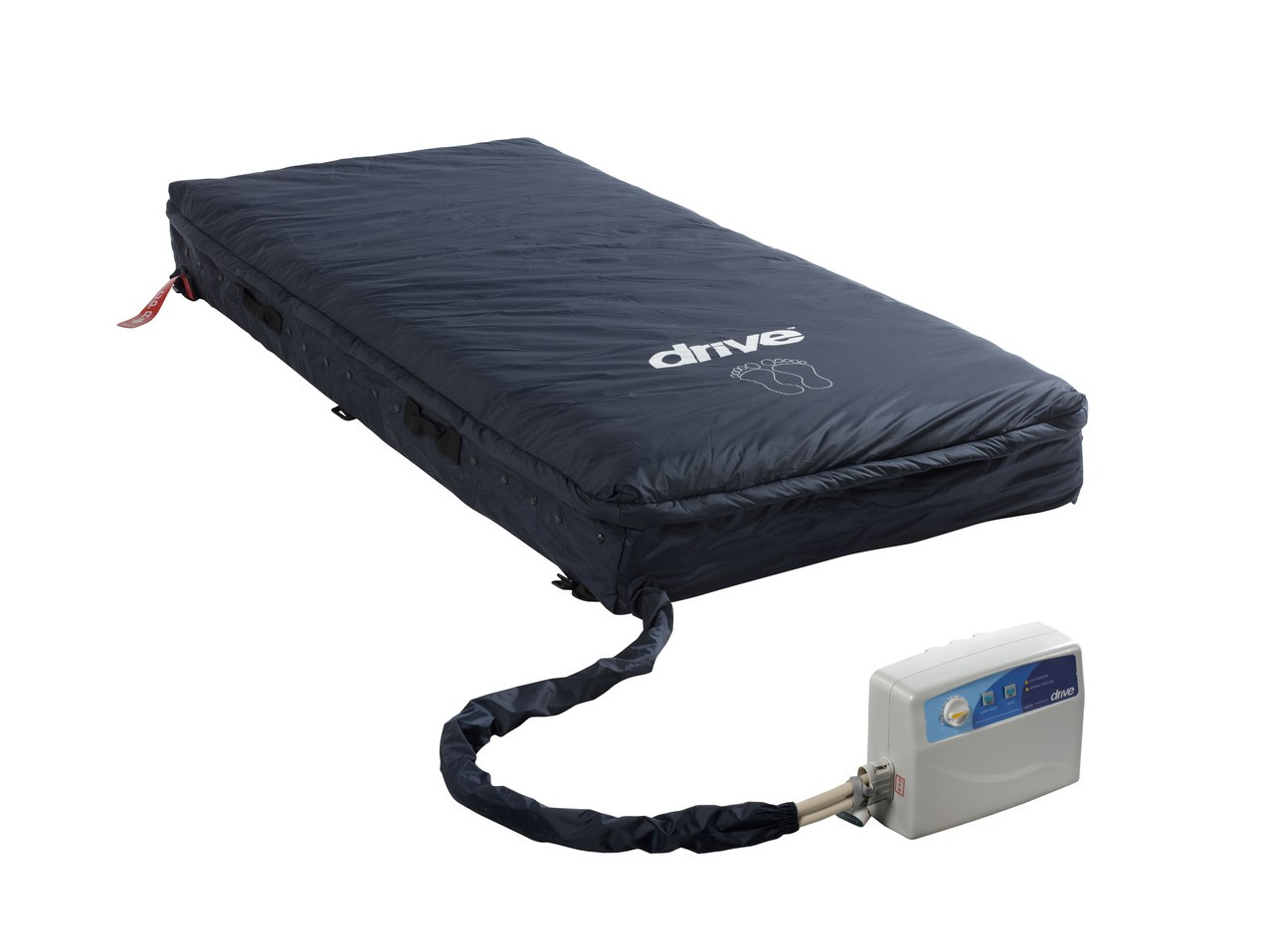 Drive 14530 Med-Aire Assure 5" Air + 3" Foam Base Alternating Pressure and Low Air Loss Mattress System