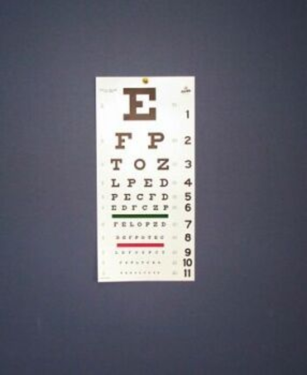 Snellen Eye Chart For Sale