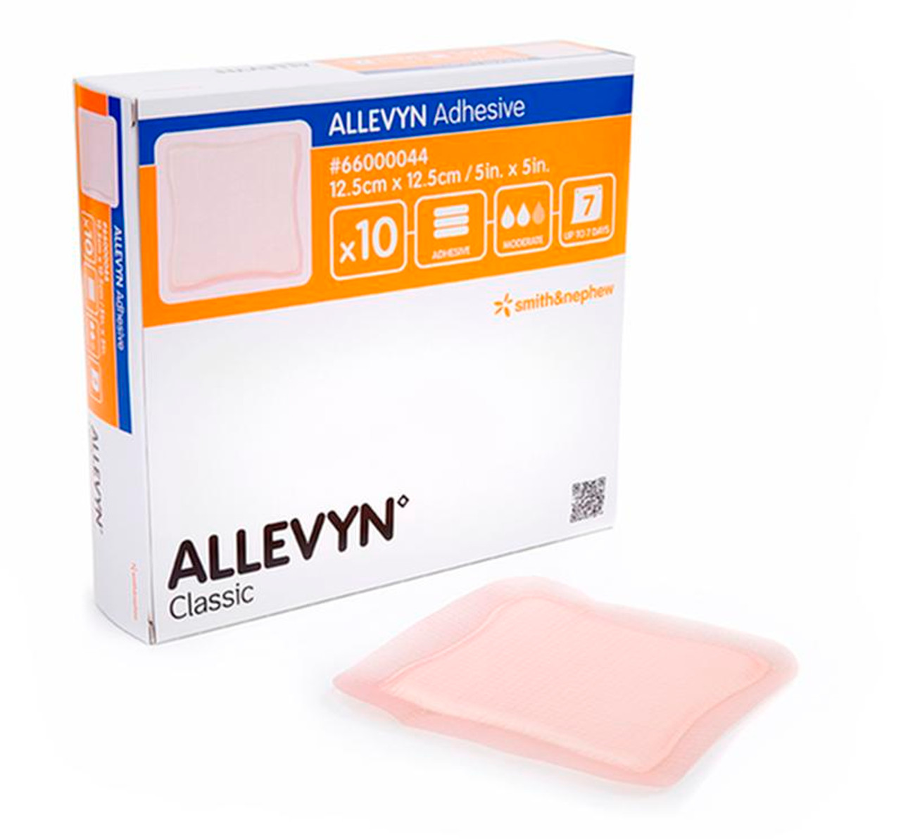 BX/10 ALLEVYN ADHESIVE FOAM DRESSING, SIZE 22.5CM X 22.5CM