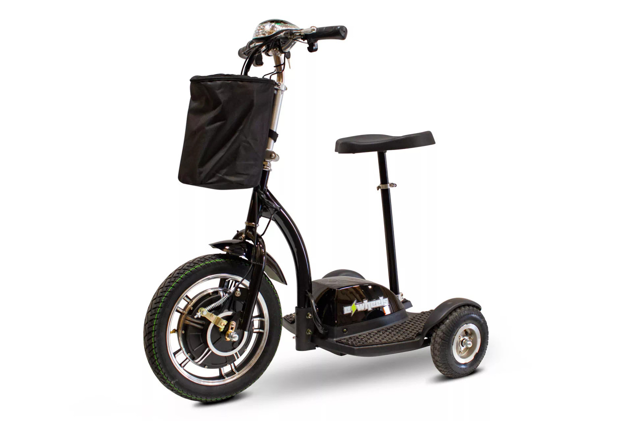 eWheels EW-18 Stand-N-Ride Recreational Scooter, Black