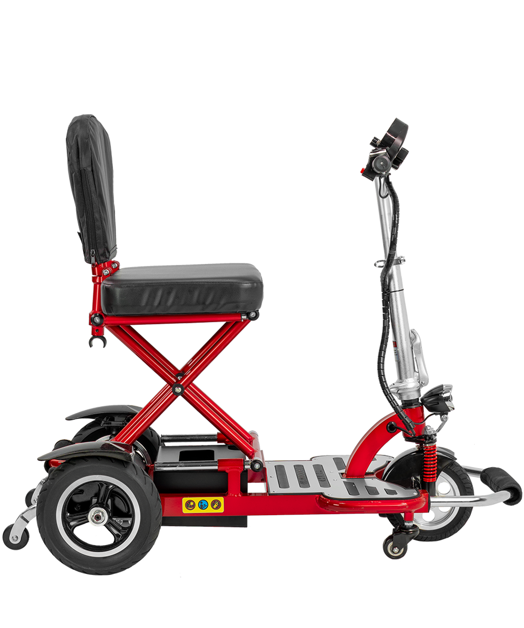 Fiery Red TRIAXE Cruze Foldable Scooter