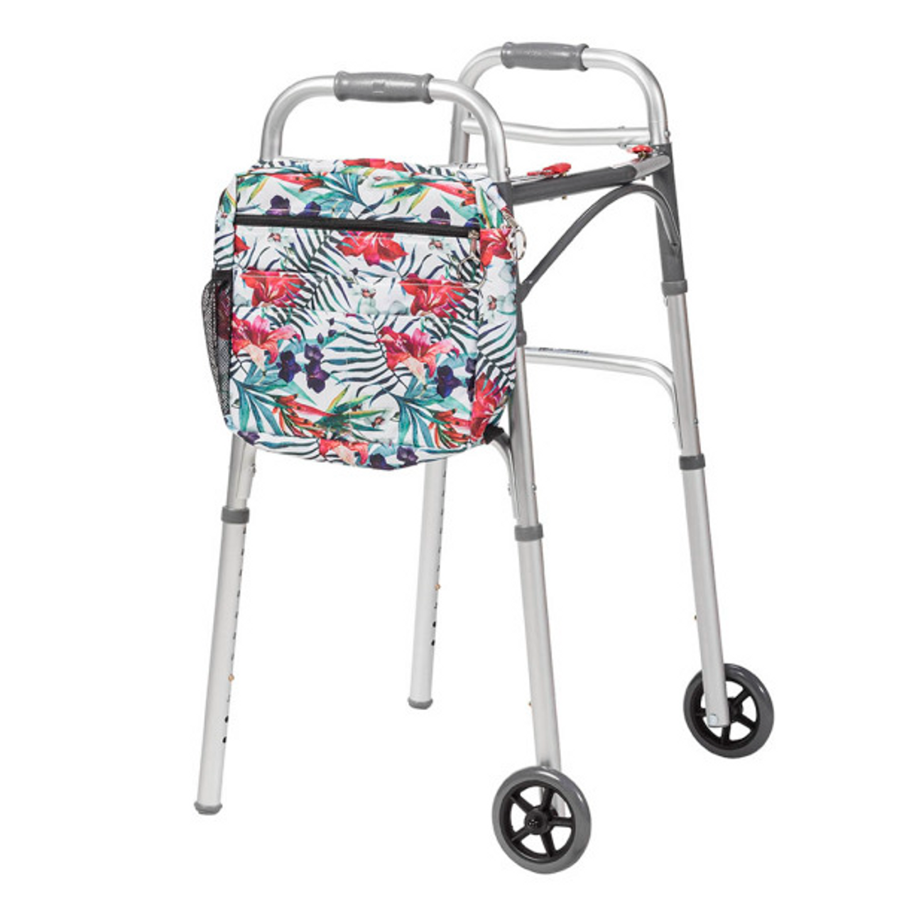 Univ Mobility Bag, Med, Trop Flrl, 1EA