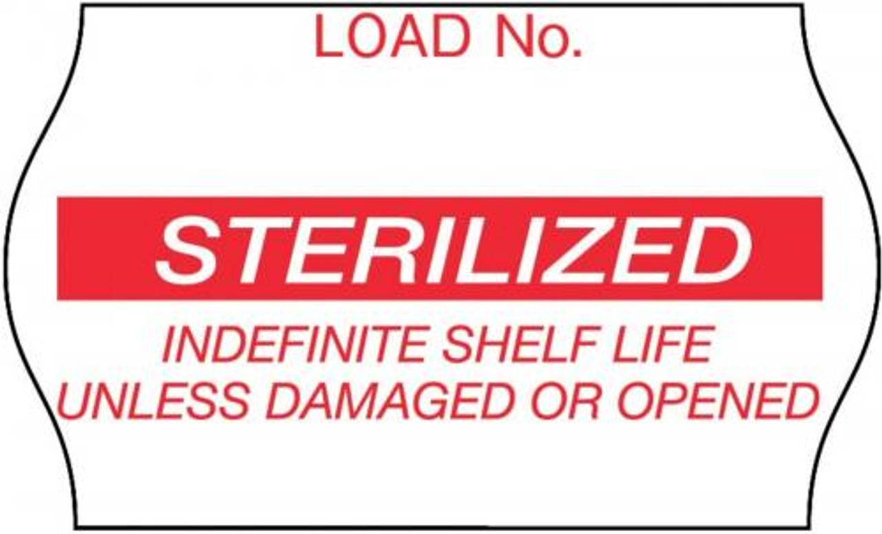3M - A3M 1269R - RL/1 LABEL STERILIZATION RED