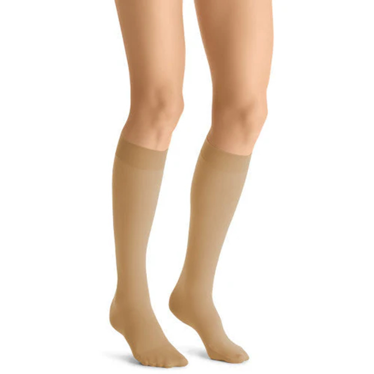 BSN - BSN 7769209 - PR/1 JOBST Opaque Knee High SoftFit Stockings, Closed Toe, Medium , Honey, 15-20 mmHg