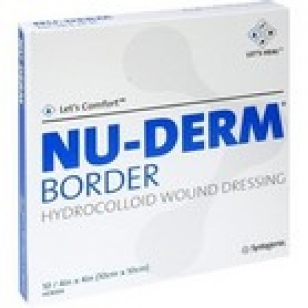 Acelity HCH207 Nu-Derm Hydrocolloid Dressing Bordered Heel/Elbow 8cm x 12cm (Acelity HCH207)