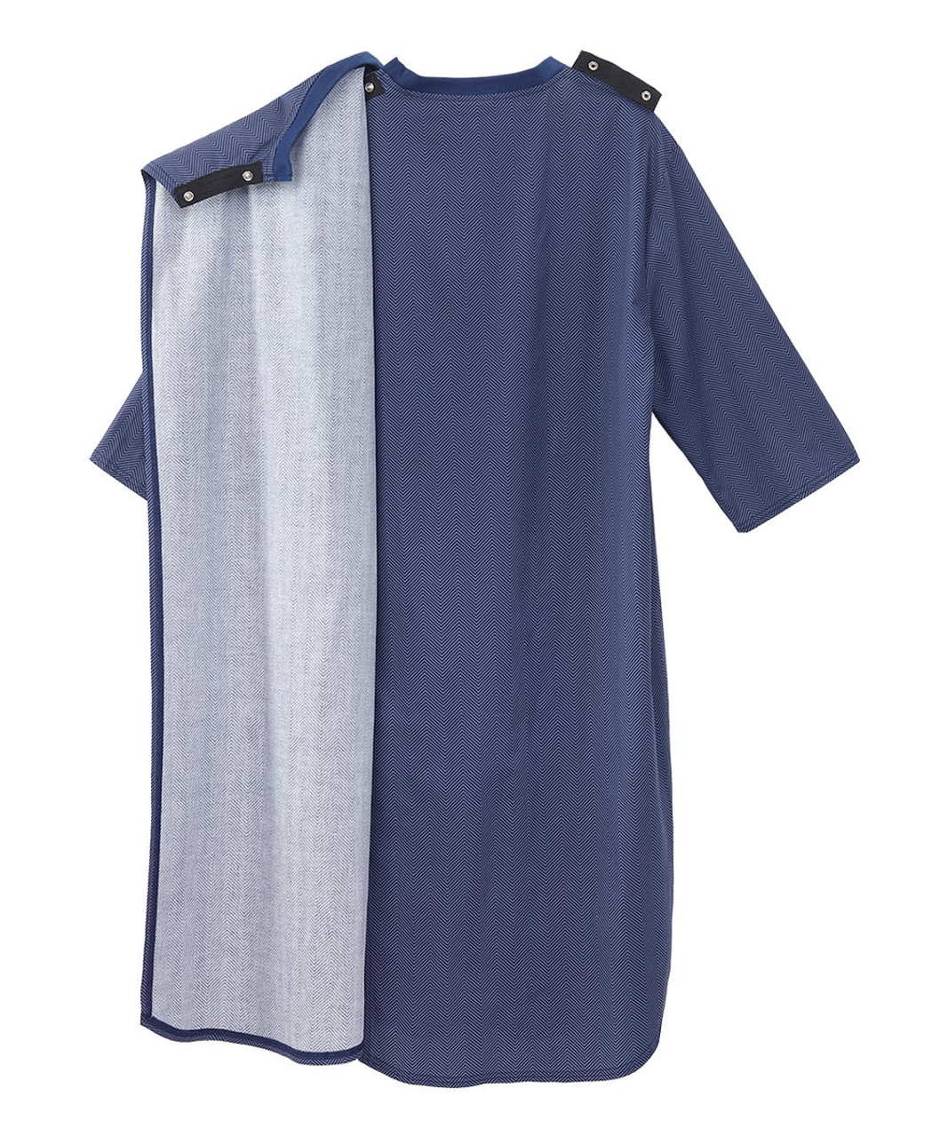 Men's Poly-Cotton Hospital Gown 50050 Chevron
