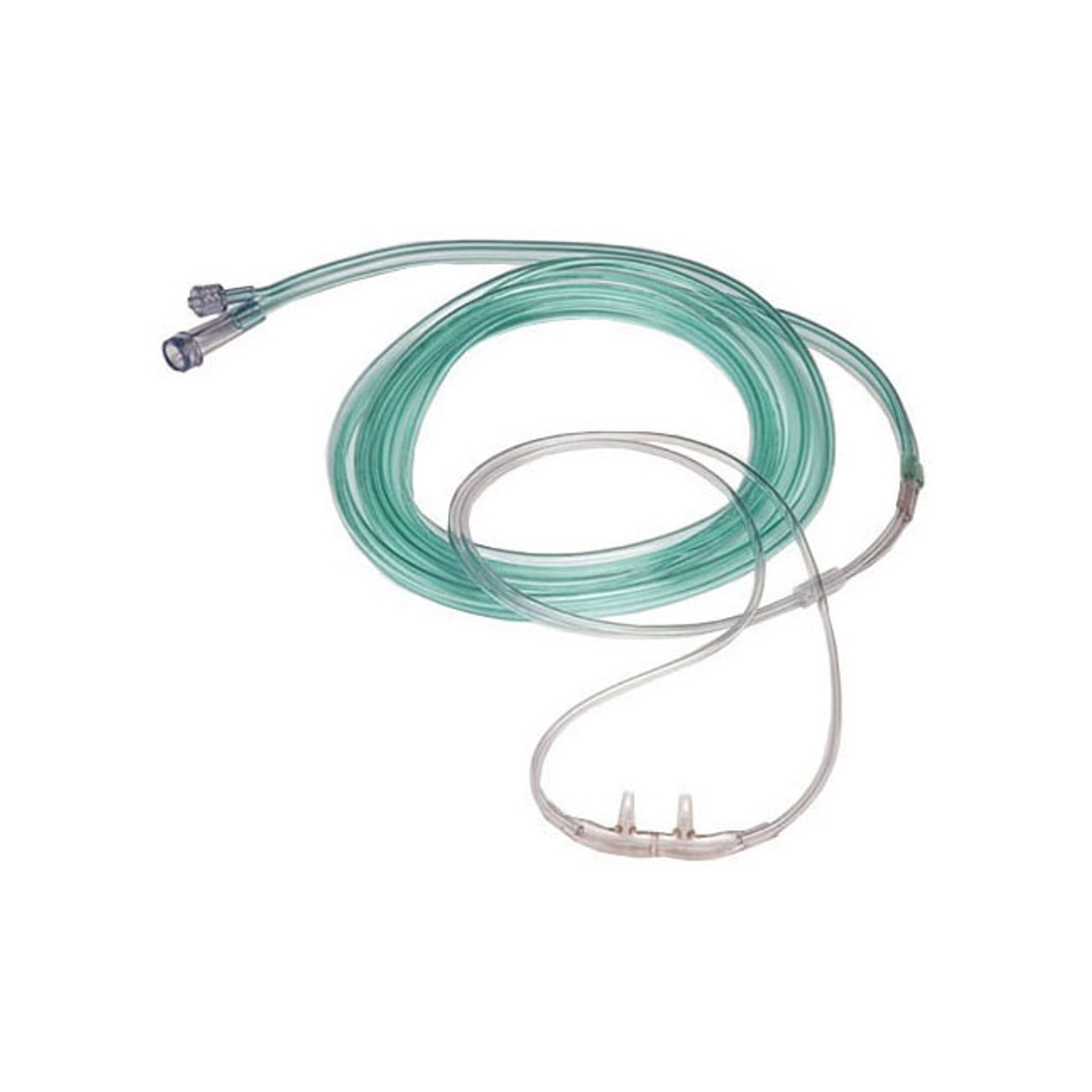 Salter Labs - SLT 4707-7-7-25 - CS/25 Divided Cannula, Adult, w/ 7' Oxygen/Co2 Line, Male Luer Lock