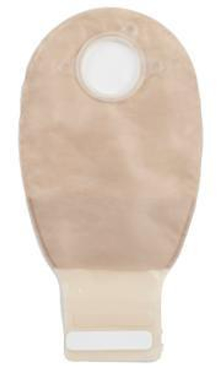NATURA Drainable Pouch W VISICLOSE, Transparent, STANDARD 45mm (1-3/4") BX/10 (416418) (416418)