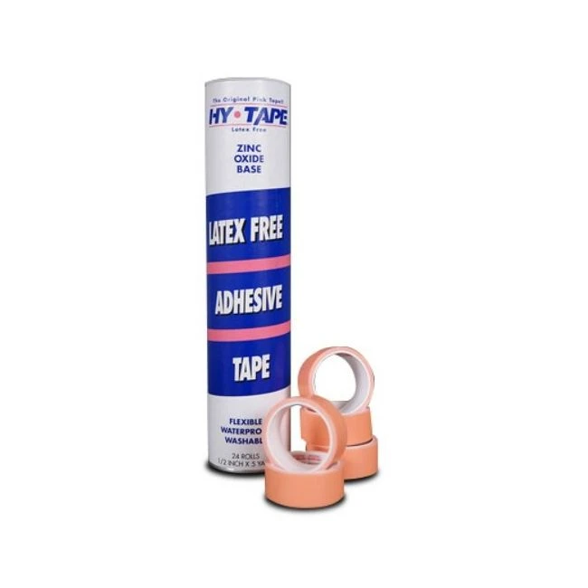 10LF - TAPE ADHESIVE HOSPITAL HY-TAPE && PLASTIC 1IN X 5 YD BX/12