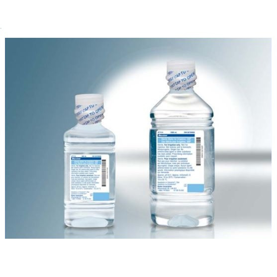BAX JF7114 - EA/1 STERILE WATER FOR IRRIGATION USP 1000ML POUR BOTTLE
