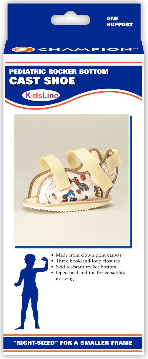  EA/1 CHAMPION ROCKER BOTTOM CAST SHOE, INFANT