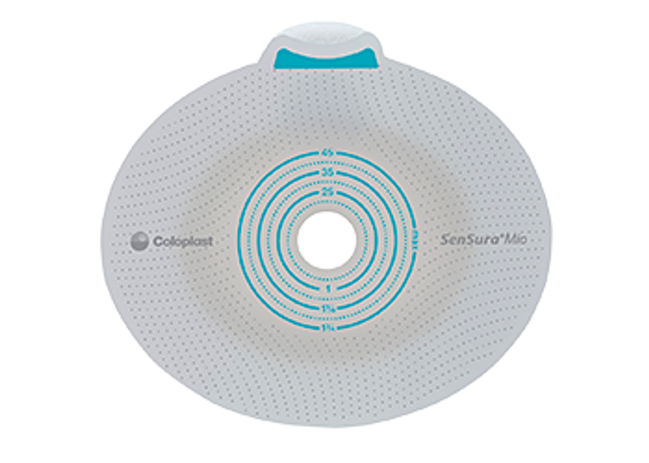 Coloplast 10551 SENSURA MIO 2-Piece FLEX Barrier, CUT-TO-FIT 10-33mm, NON-CONVEX, FLANGE SIZE 35MM BX/10 (COL-10551)