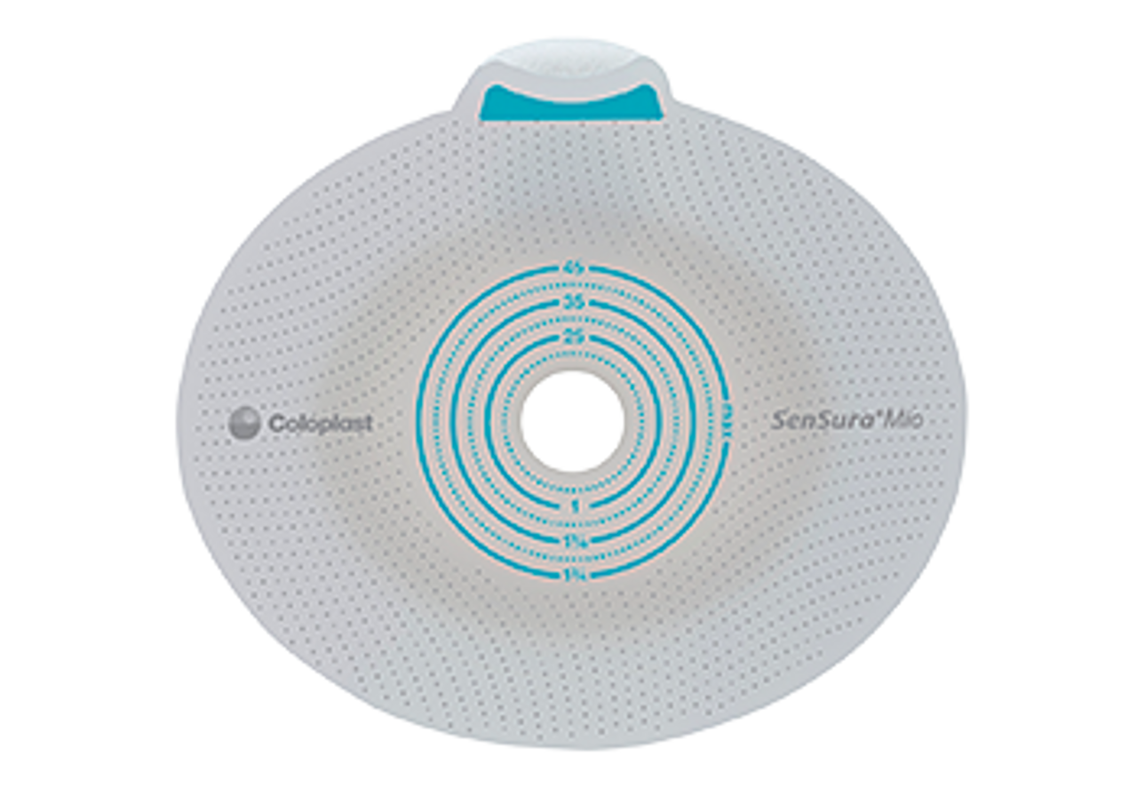 Coloplast 10561 SENSURA MIO 2-Piece FLEX Barrier, CUT-TO-FIT 10-48mm, NON-CONVEX, FLANGE SIZE 50MM BX/10 (COL-10561)