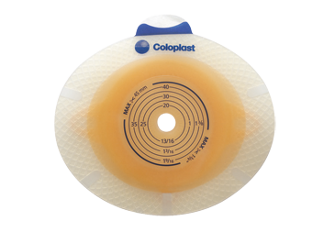 SENSURA CLICK CONVEX LIGHT Skin Barrier, FLANGE SIZE 2" (50mm) PRE-CUT 1" (25mm) BX/5 (COL-11022)