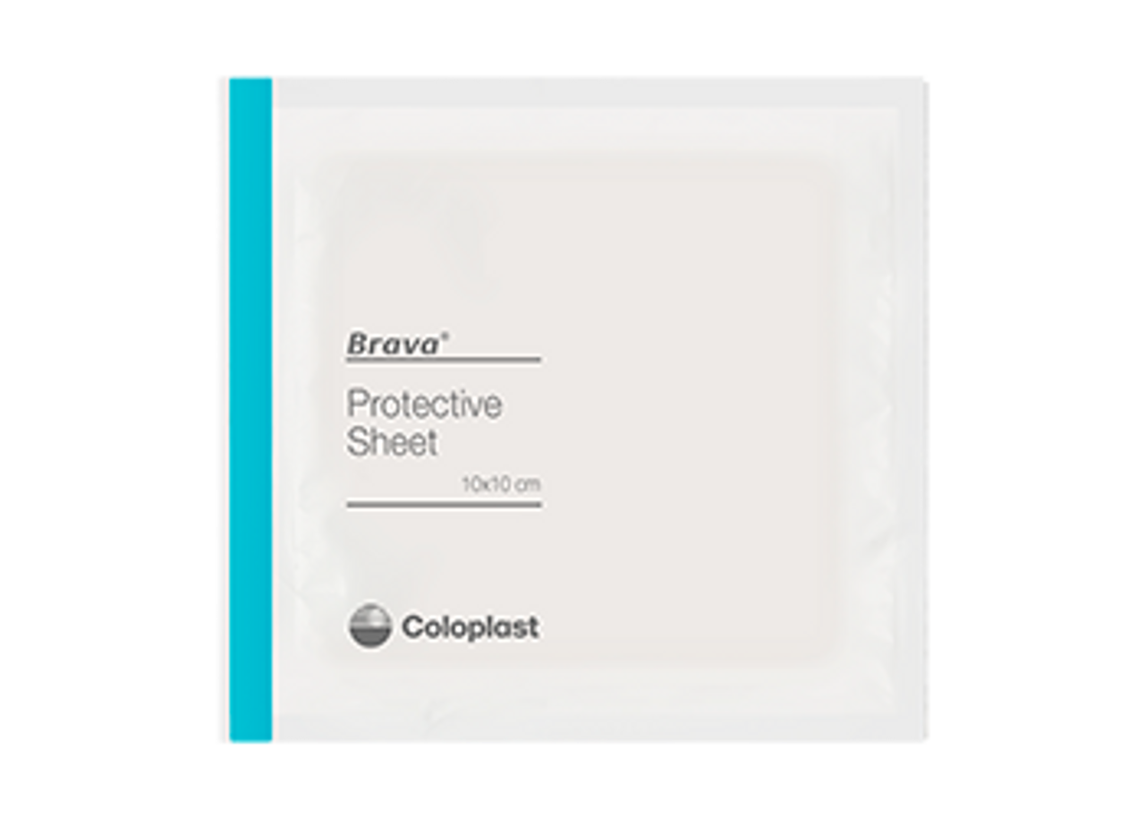 Coloplast 3220 BRAVA PROTECTIVE SHEETS, SIZE 8"x8" (20CM X 20CM) BX/5 (COL-3220)