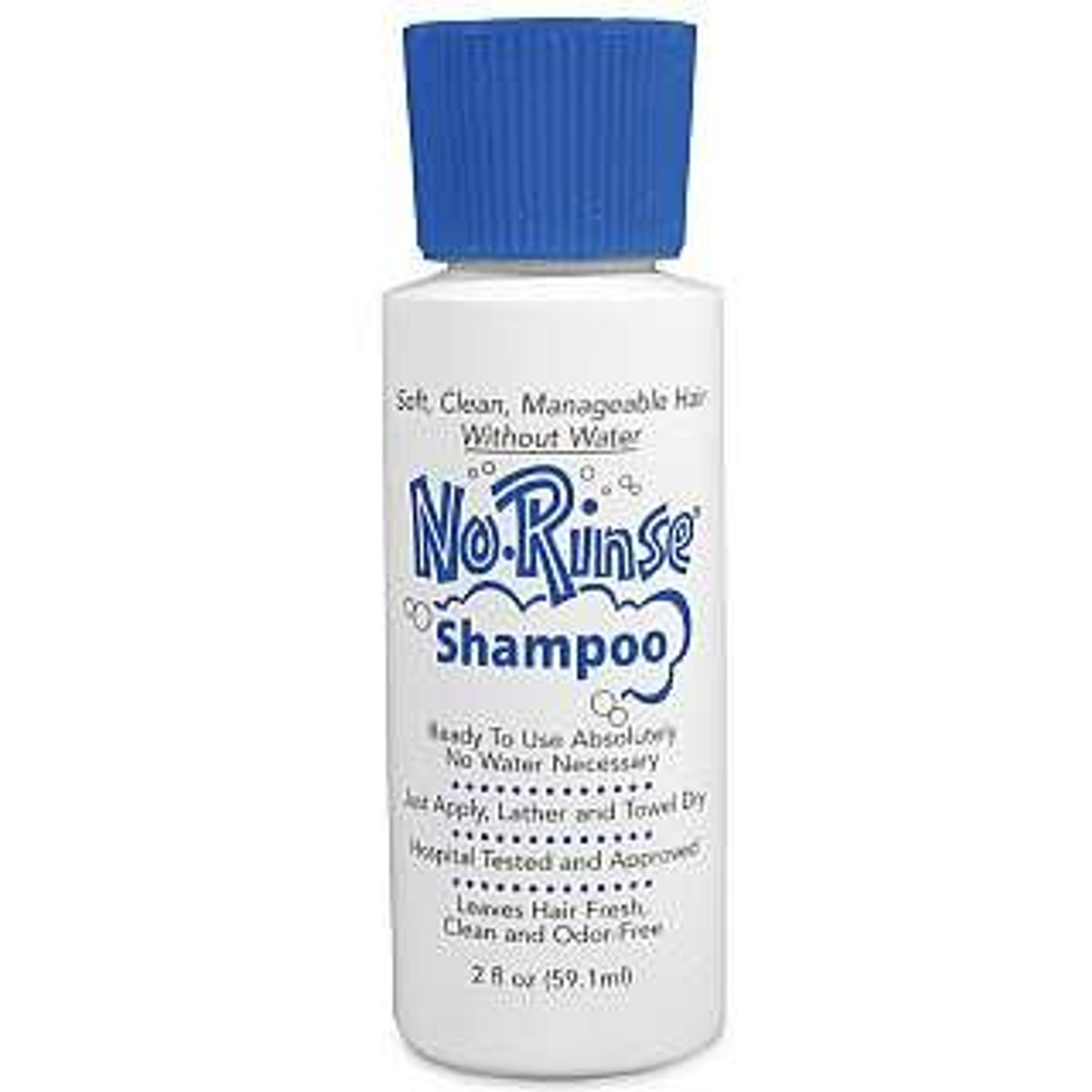 No Rinse Laboratories 00120 No Rinse Shampoo, 2oz