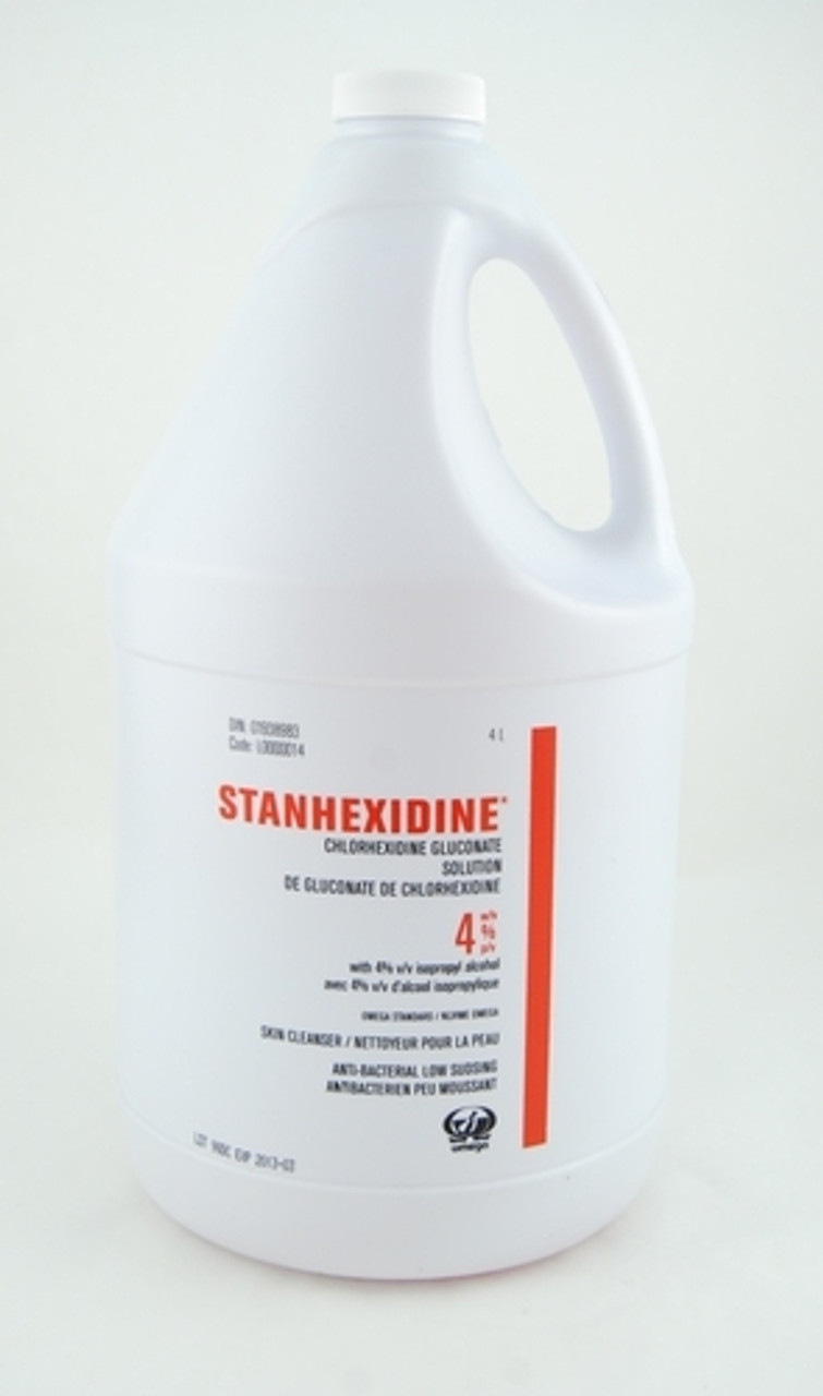 tanhexidine 4% CHG w/ 4% Isopropyl alcohol 4 L (432-L0000014)