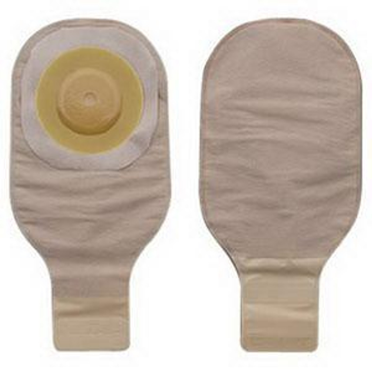 CONVEX Drainable Pouch, CUT-TO-FIT 2", BEIGE, LOCK-N-ROLL BX/5 (HOL-85011) (Hollister 85011)