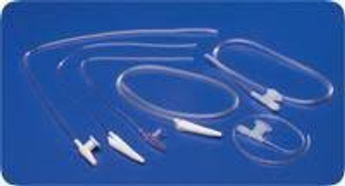 CATHETER SUCTION W/SAFETY -VAC 8FR STERILE . CS50 (MDT-30820)