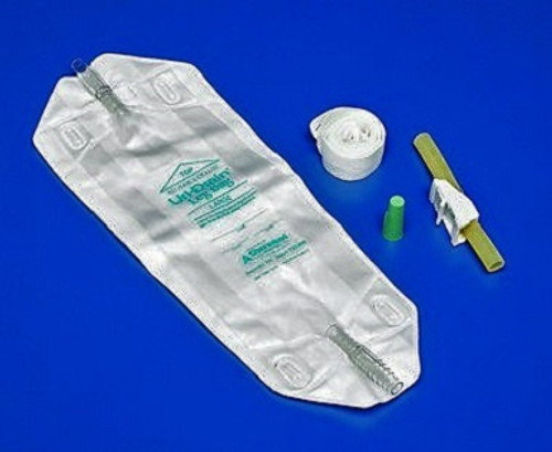 Kendall 8884733200 URI DRAIN REUSBALE/DELUXE LEG BAG, 17OZ (500ML), ANTI REFLUX VALAVE W/LEG STRAPS