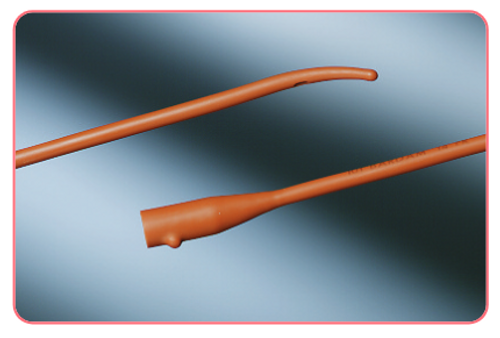 O'NEIL CATHETER KIT Red RUBBER 12FR -SP CS/100 (RUS-RLA1223R) (Rusch Teleflex RLA1223R)