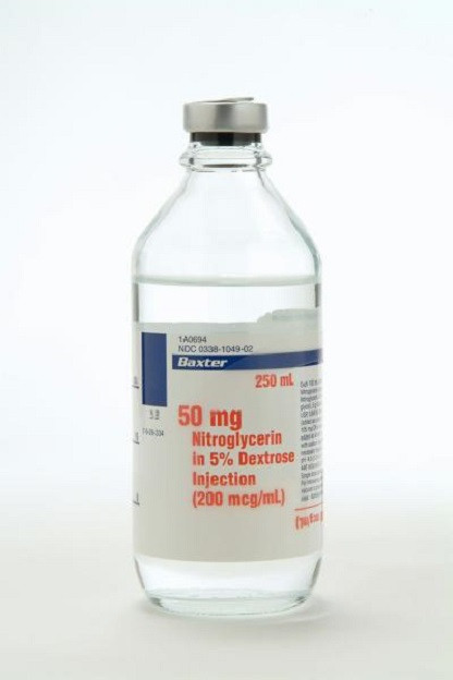 Buy Online BAXTER JA0694 NITROGLYCERIN IN 5% DEXTROSE INJECTION Canada