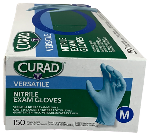 Medline CUR9315 Examination Glove,NITRILE,TXT,Powder-Free,LF,MEDIUM CS