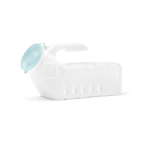 Medline DYND80235SD URINAL,MALE,DELUXE,GLOW IN DARK COVER CS 48/CS