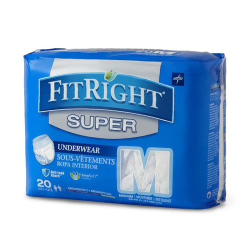 Medline FIT33505A UNDERWEAR,PROTECTIVE,SUPER,LARGE,40-56 CS 80/CS