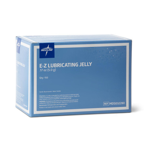 Medline MDS032273H JELLY,LUBE,Sterile,FOIL PACK,2.7 GM BX 144/BX