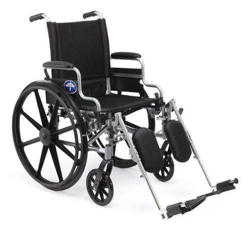 Medline MDS806550E WHEELCHAIR,K4 BASIC,18,DLA,ELR, Each