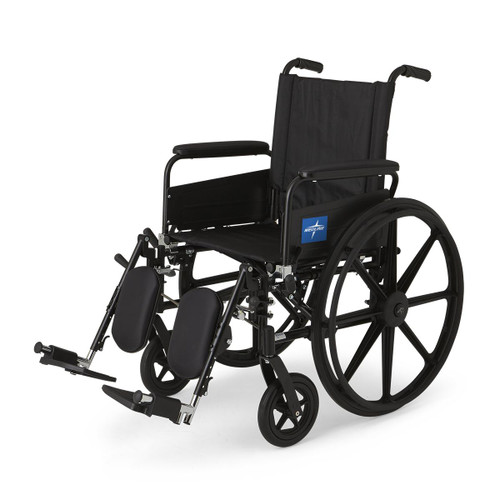 Medline MDS806550FLA WHEELCHAIR,18,FLA,ELR EA