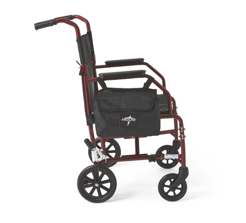 Medline MDS808200W WHEELCHAIR,TRANSPORT,ULTRA-LIGHT STEEL EA
