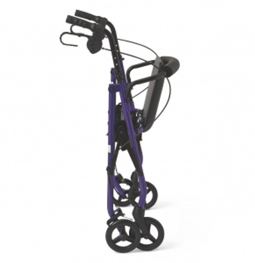 Medline MDS86850EP ROLLATOR,BASIC,PURPLE