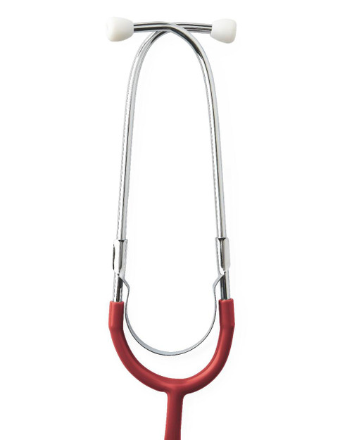 Medline MDS926106 STETHOSCOPE,SINGLE-HEAD,RED EA