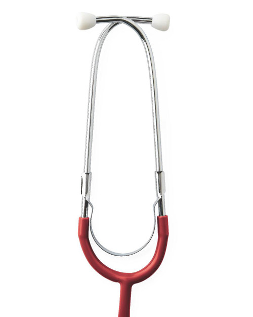 Medline MDS926206 DUAL-HEAD STETHOSCOPE,RED (Medline MDS926206)
