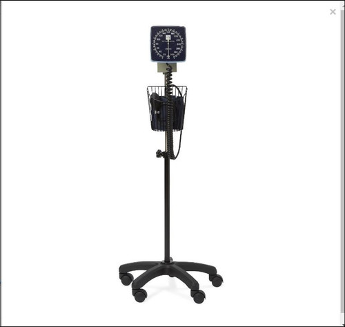 Medline Mobile Aneroid Sphygmomanometer with Adult Cuff