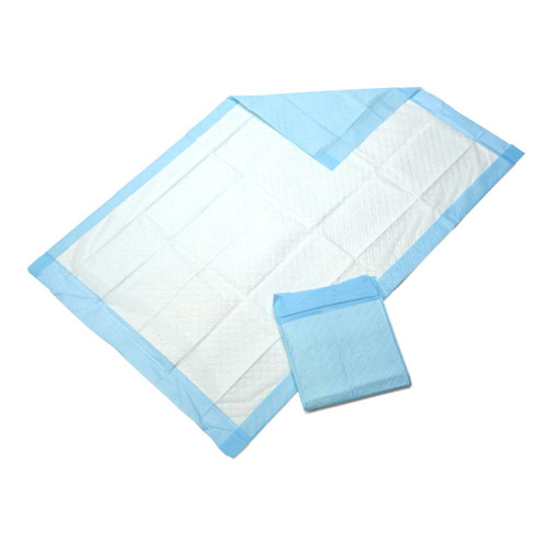 Medline MSC281230 Protection Plus Disposable Underpads, Moderate Absorbency, 17" x 24", Blue (Pack of 300)