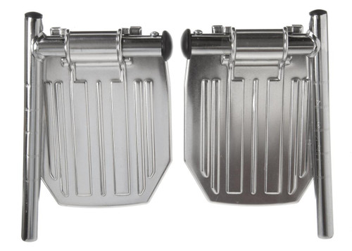 Medline WCA806900 FOOTPLATE,W/TUBE,ALM,FOR S/A FOOTREST PR 2/PR