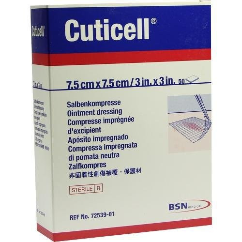 BSN Medical 7253902 CUTICEL Ointment Dressing, 3" x 8" Size (Pack of 10) (BSN 7253902)