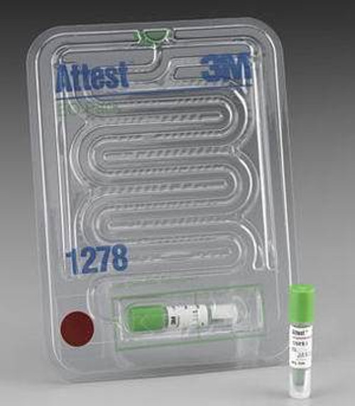 3M-1278 BX/25 PACK INDICATOR STERILIZATION ETO BIOLOGICAL TEST NON-RETURNABLE 3M-1278 BX/25 PACK INDICATOR STERILIZATION ETO BIOLOGICAL TEST NON-RETURNABLE