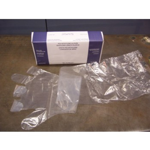 ALMEDIC 40-4000 GLOVE POLY DISPOSABLE, SHOULDER LENGTH, BX/100 ALMEDIC 40-4000 GLOVE POLY DISPOSABLE, SHOULDER LENGTH, BX/100