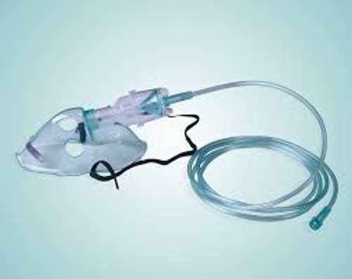 Baxter P002433 MISTYMAX MEDICATION NEBULIZER W/ ABULT AEROSOL MASK, 7FT OXYGEN TUBING (CS/50) Baxter P002433 MISTYMAX MEDICATION NEBULIZER W/ ABULT AEROSOL MASK, 7FT OXYGEN TUBING (CS/50)