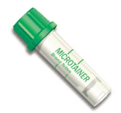 BD-365965 TUBE MICROTAINER MICROGARD w/L HEP GREEN PK/50 (BD-365965)