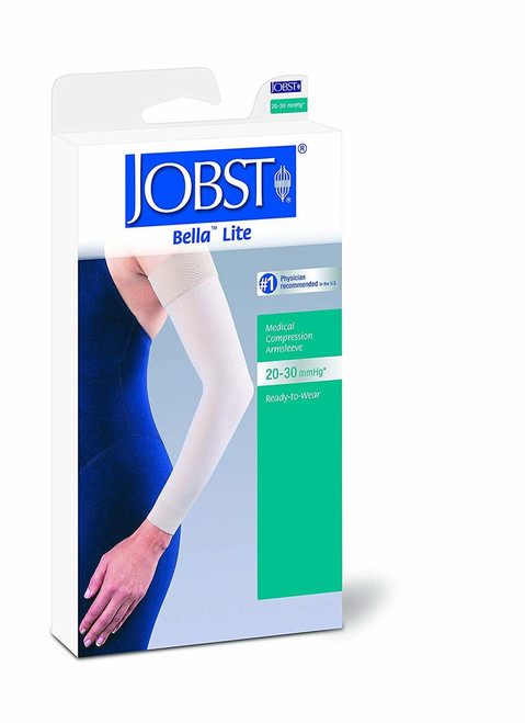 BSN-101340 JOBST BELLA LITE READY-TO-WEAR ARM SLEEVE, 20-30MMHG, SM, LONG, BLACK BSN-101340 JOBST BELLA LITE READY-TO-WEAR ARM SLEEVE, 20-30MMHG, SM, LONG, BLACK