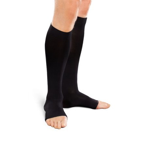 BSN-115454 PR/1 JOBST MEDICAL LEG WEAR, MEN, RIBBED, KNEE HIGH, 30-40MMHG, LG, BLACK, OPEN TOE BSN-115454 PR/1 JOBST MEDICAL LEG WEAR, MEN, RIBBED, KNEE HIGH, 30-40MMHG, LG, BLACK, OPEN TOE