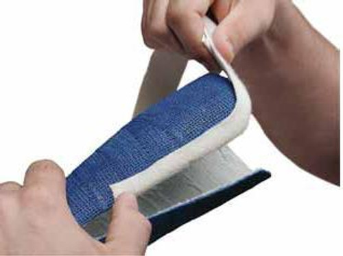 BSN-58012 BX/1 DELTA TERRY-NET ADHESIVE FLEECE EDGER 3.5CM X 13.7M, BLUE
